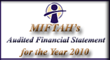 Miftah's Audited Financial Statement  2010