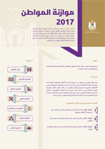 موازنة المواطن 2017- وزارة التربية والتعليم العالي