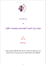موازنة وزارة التنمية الاجتماعية ومخصصات الفقراء