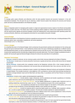Citizen’s Budget – General Budget of 2021- Ministry of Finance